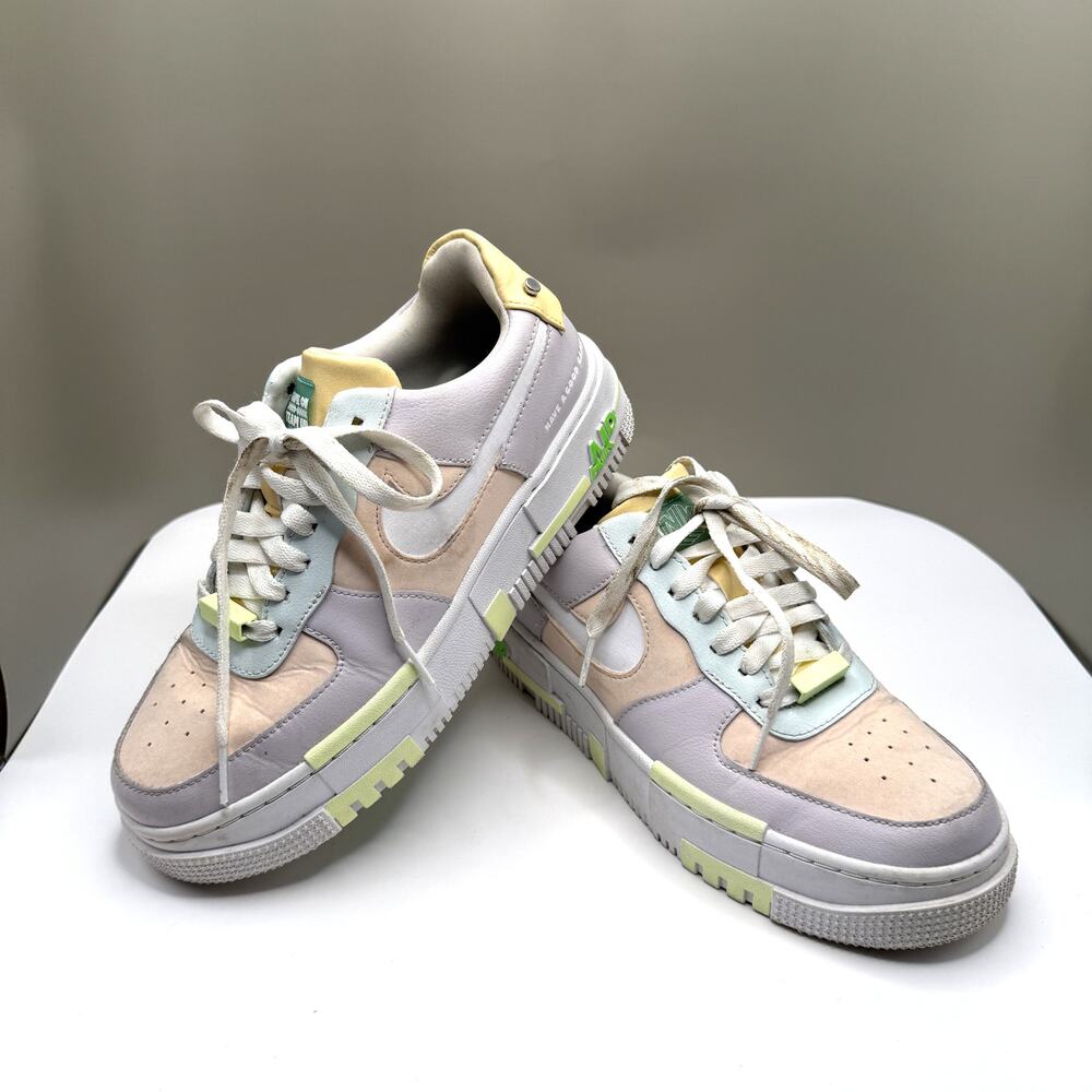 WMNS NIKE AIR FORCE 1 AF1 PIXEL "HAVE A GOOD GAME" VENICE SZ 8 [DO2330-511]